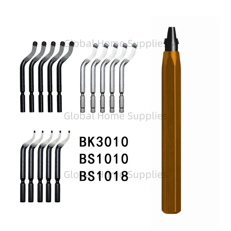 Metall Entgratungswerkzeug Set mit 15 HSS Klingen für präzises Entgraten