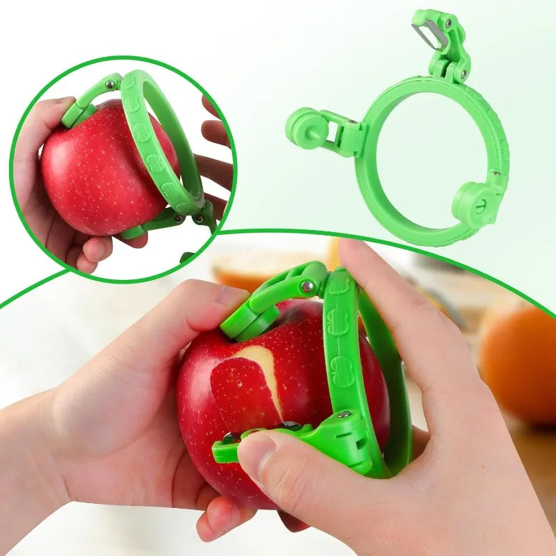 Edelstahl Gemüseschäler mit Drehklinge für einfaches Schälen in der Küche