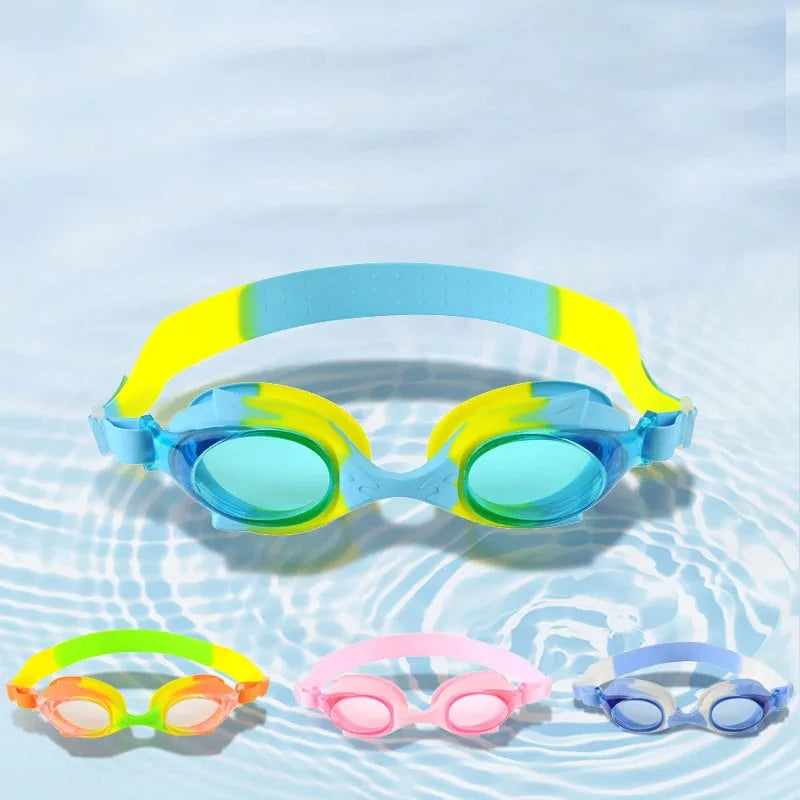 Wasserdichte Anti-Fog Schwimmbrille aus Silikon für Kinder mit UV-Schutz