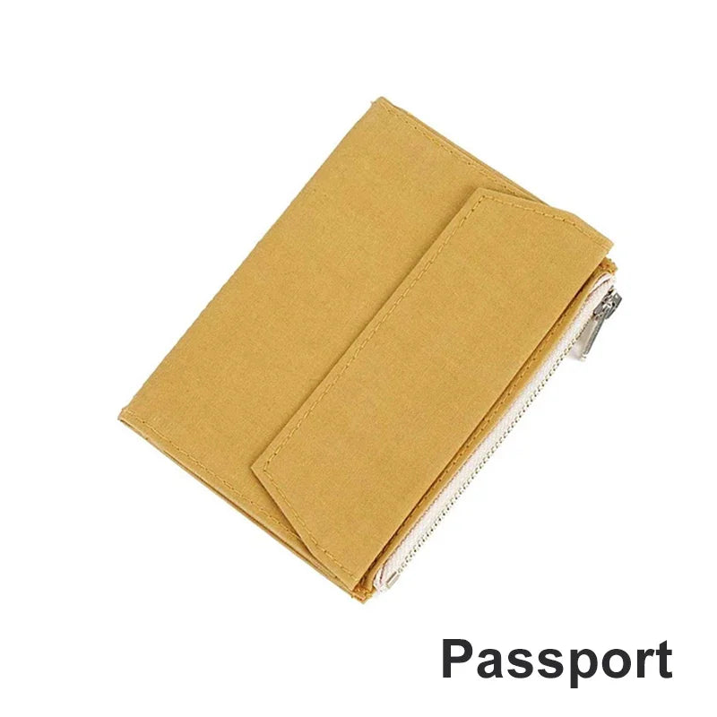 Reißverschluss Tasche Kartenhalter für Reisetagebuch Notizbuch Zubehör Organizer