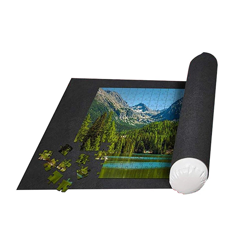 Puzzle Rollmatte für bis zu 1500 Teile – Tragbar & Praktisch, für Jigsaw