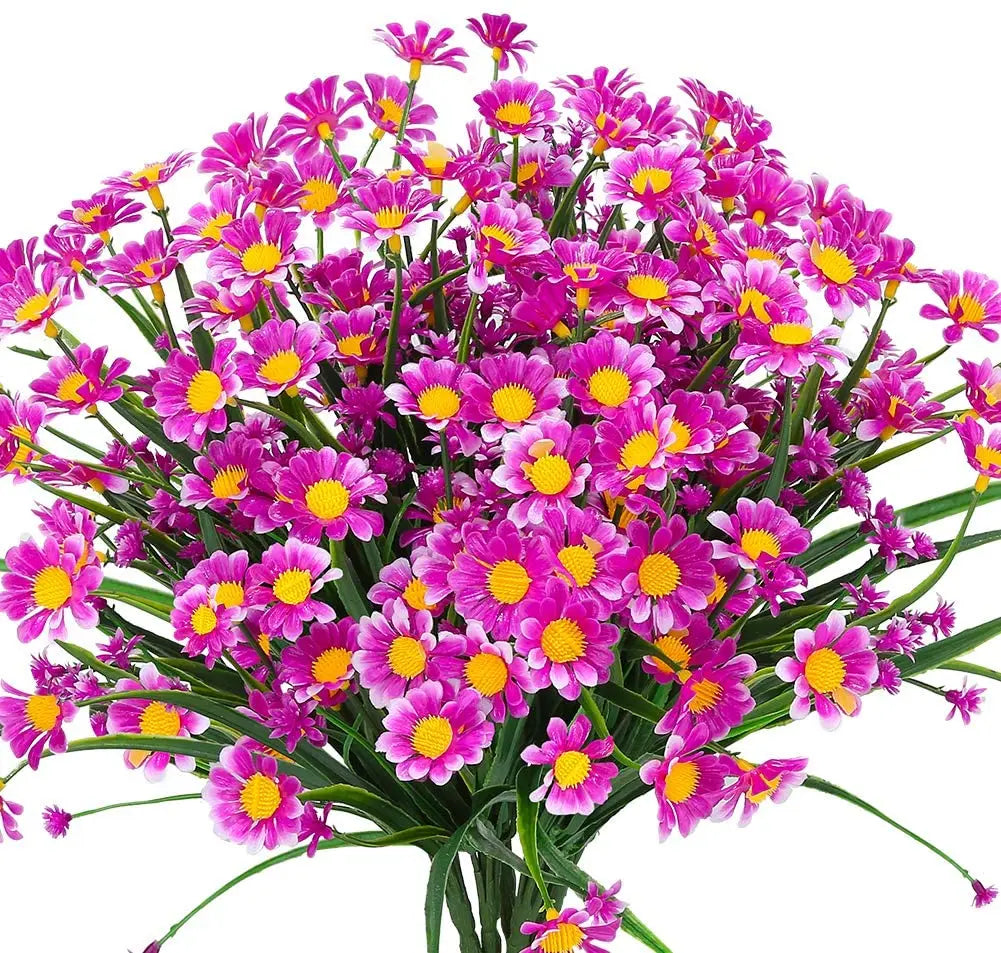 UV-beständige künstliche Gänseblümchen für Innen- und Außendekoration