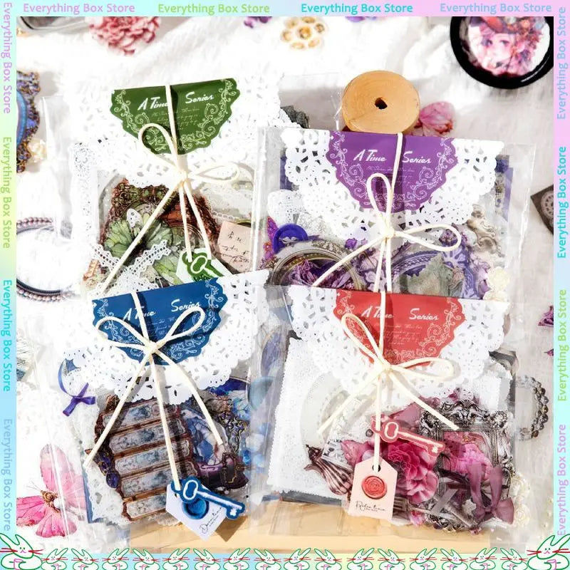 Retro Spitze Multimaterial Itabag DIY Dekoratives Taschenset