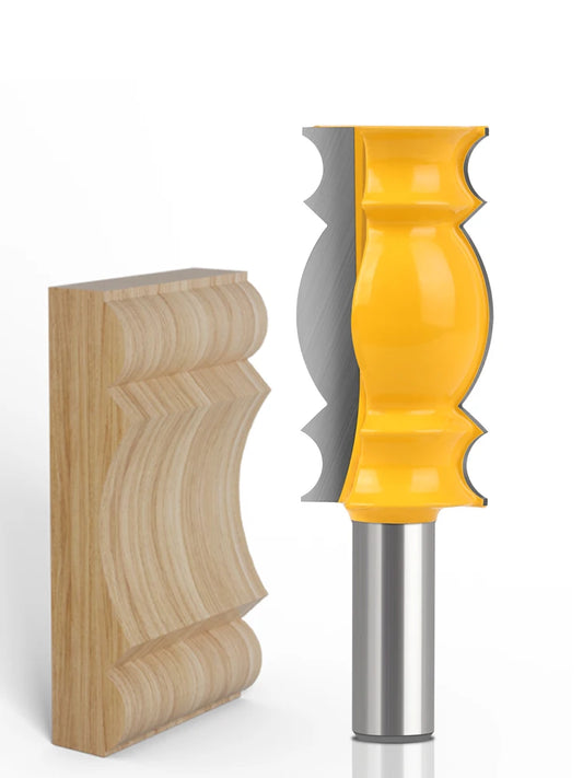 Handlauf-Fräser-Set mit 12 mm Schaft für präzise Holzbearbeitung