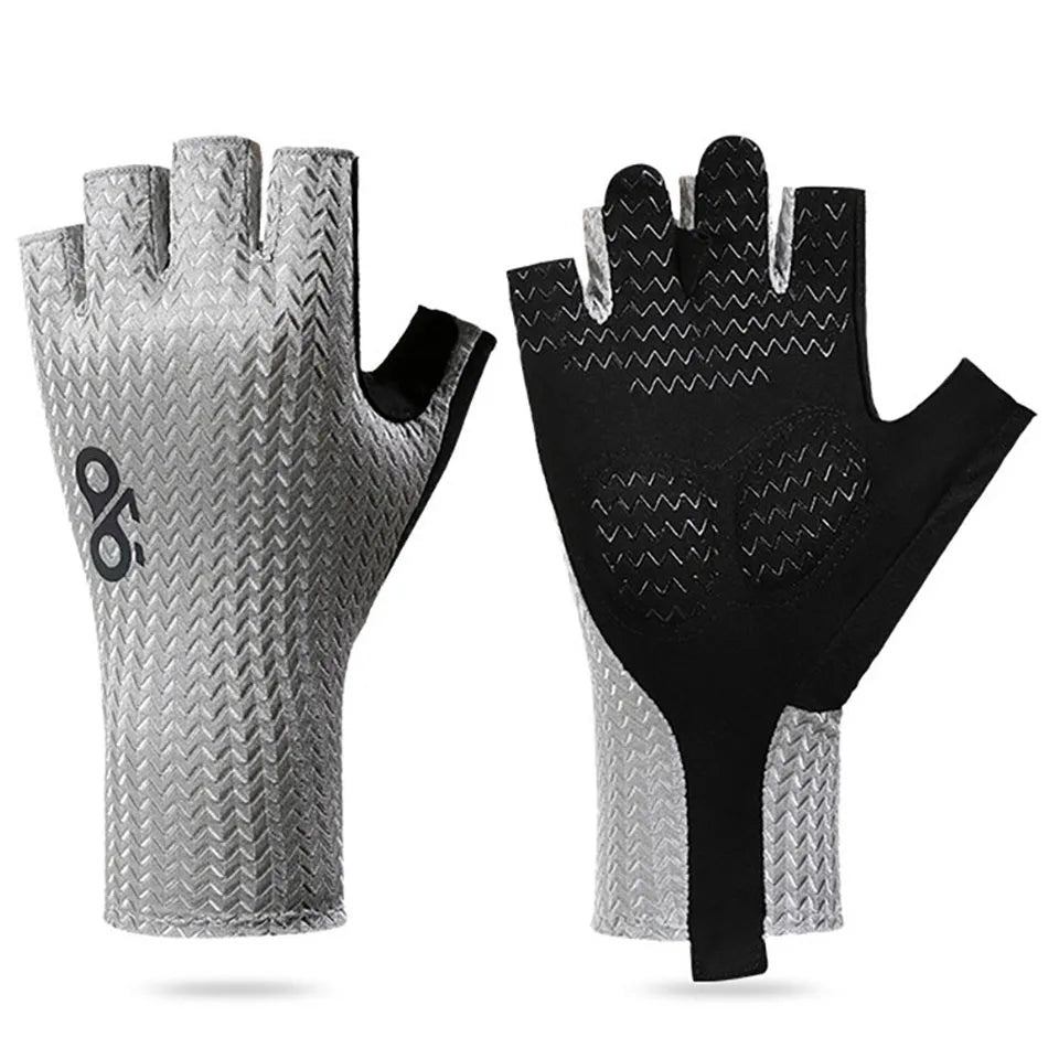 Ultraleichte Sommer Fahrradhandschuhe mit Anti-Rutsch - optimaler Belüftung, 1 Paar