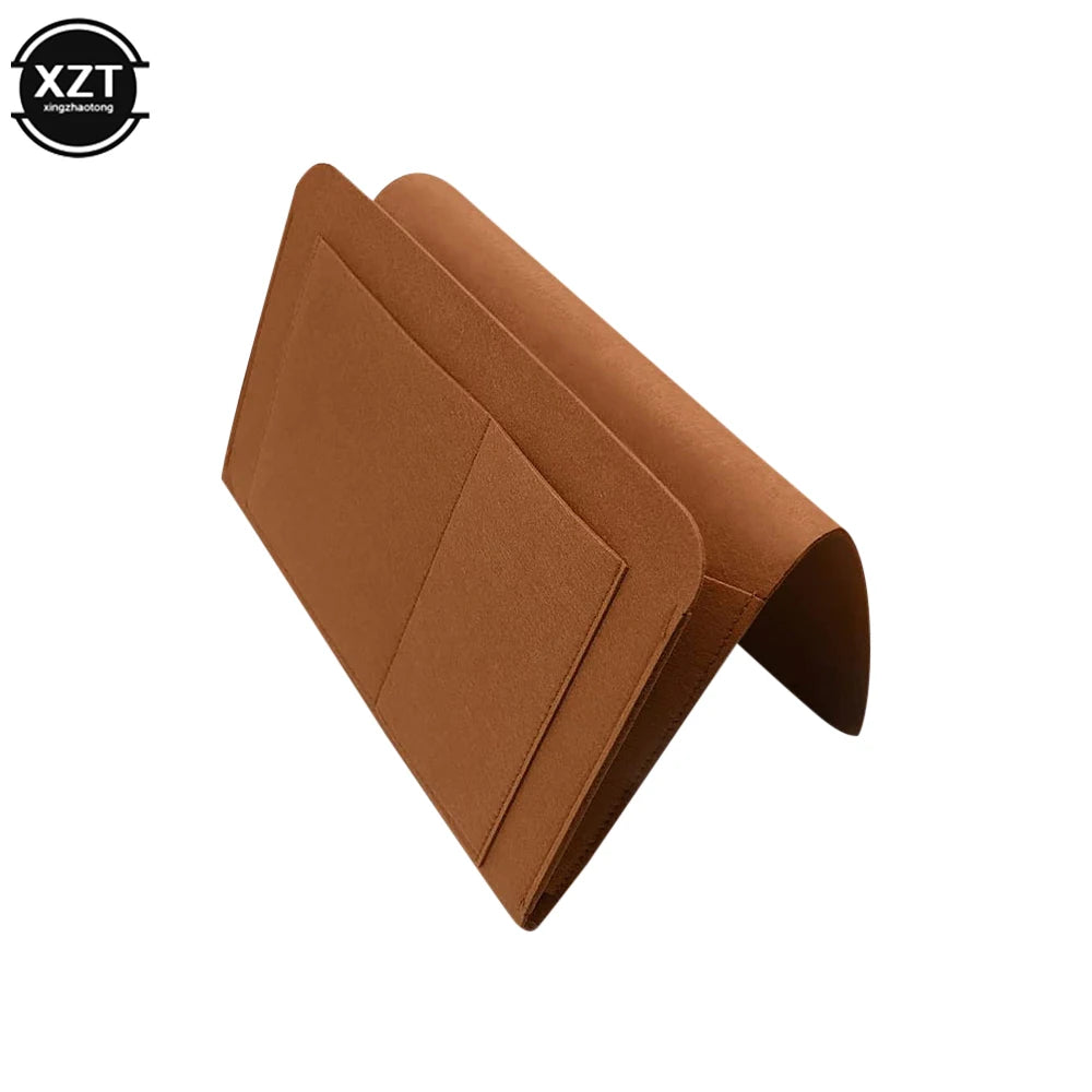 Filz Nachttisch Organizer für Bett Sofa mit vielseitigen Taschen Stauraum