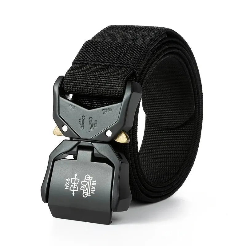 Herren Outdoor Gürtel: Elastisch mit Quick Release Schnalle - Sport - Freizeit