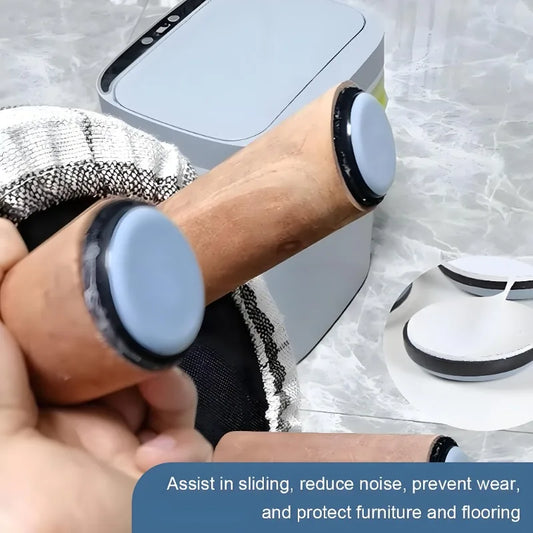 4-80x Selbstklebende Möbelgleiter Bodenschutz Stuhl Tisch Pads Rund/Eckig
