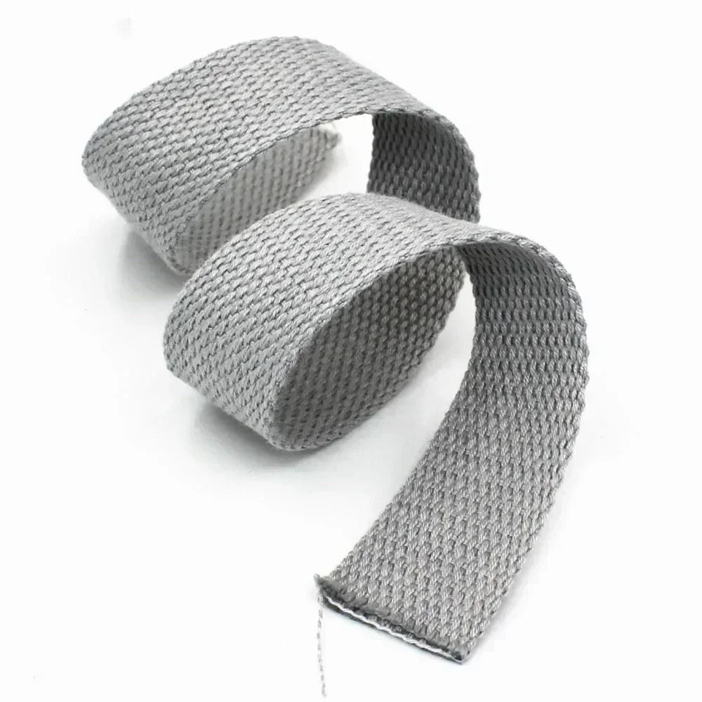 4M Polyester/Nylon Gurtband 1.3mm dick, 20-50mm breit für DIY Nähen Rucksäcke