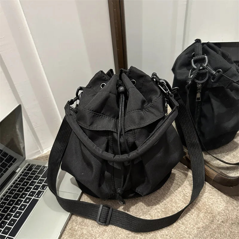 Damen Schultertasche Wasserdicht Nylon Groß Umhängetasche Beuteltasche Freizeit