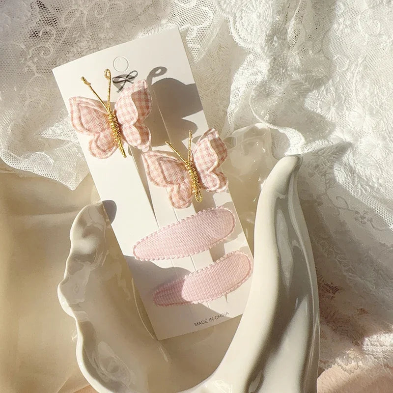 Nette Handgemachte Schmetterling Haar Clips für Mädchen