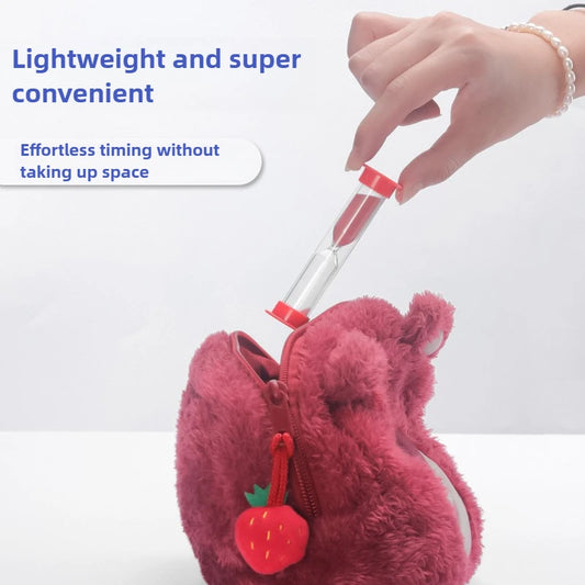 Bunte Mini Sanduhren Set mit verschiedenen Zeitintervallen zur Dekoration