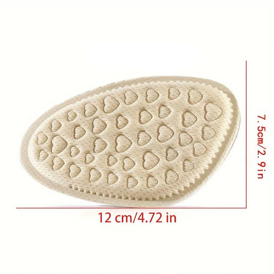 Schmerzfrei - Komfortabel: 8-teilige Vorfußpolster aus Gedächtnis-Schaum für hohe Absätze