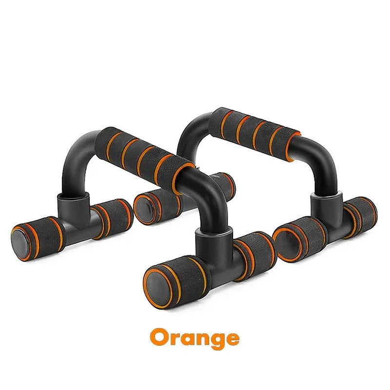 U-förmige Push-up Bars – Gelenkschonend - rutschfest, 1 Paar bunt, mobil