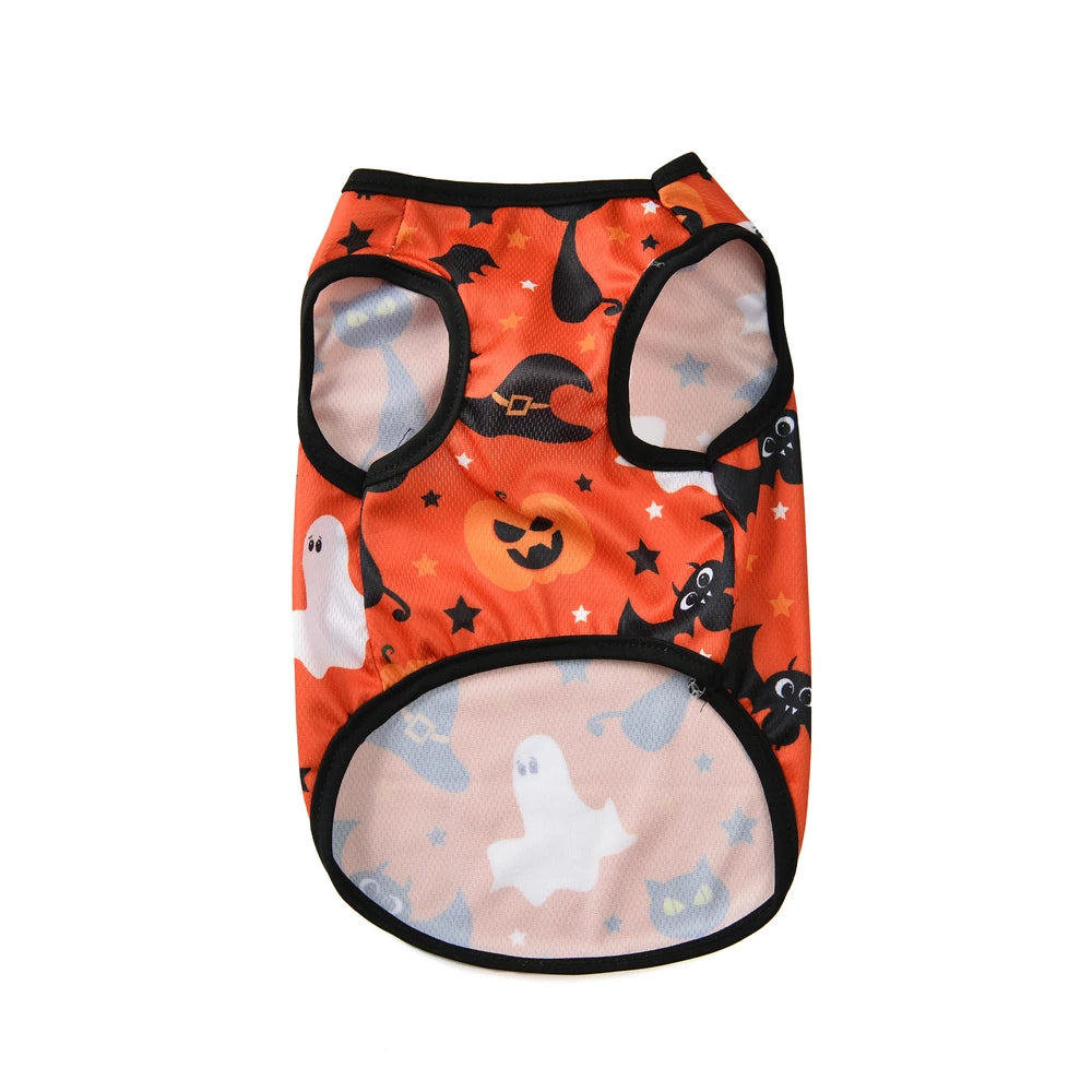 Halloween Haustier Kostüm Lustiger Pullover für Hunde Katzen Atmungsaktiv