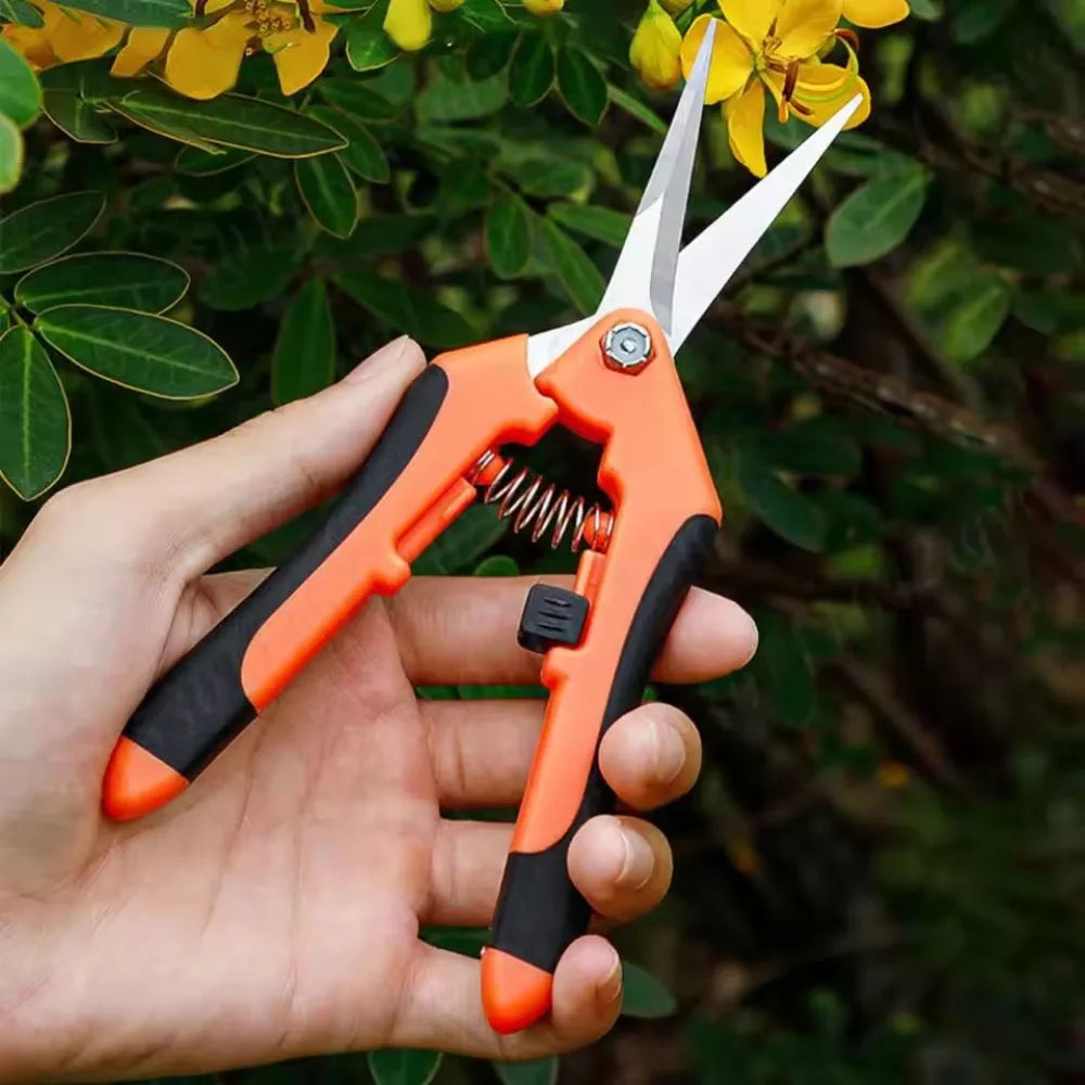 Gartenschere Set mit Edelstahlklingen und ergonomischen Griffen