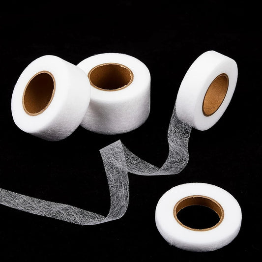 50m Bügelfalzband zum Aufbügeln für Hosen, Jeans, Vorhänge, Stoffe