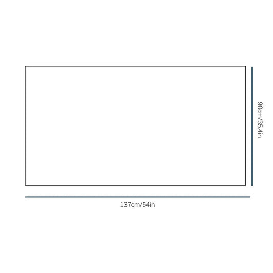 Moderne rechteckige Tischdecke – wasserdicht und ölabweisend