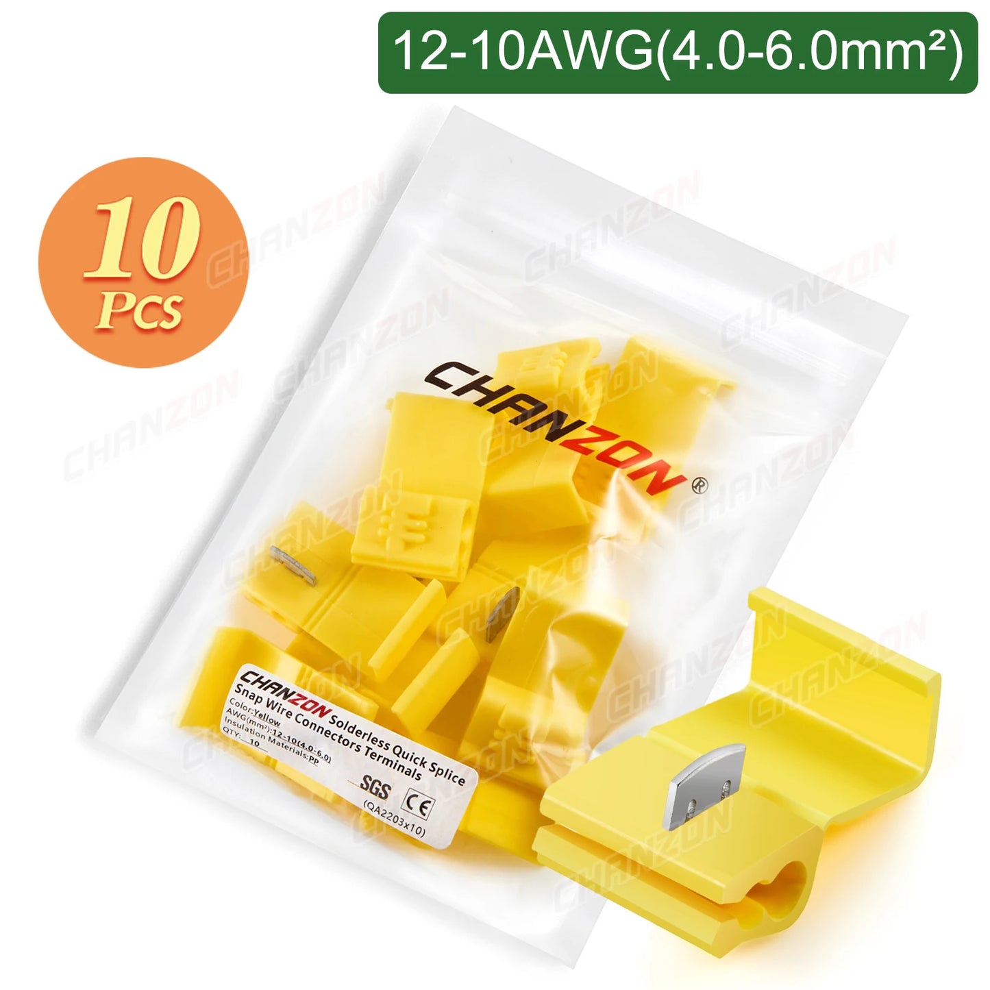 10/140pcs Schnellspleiß Drahtverbinder Kit 22-10 AWG