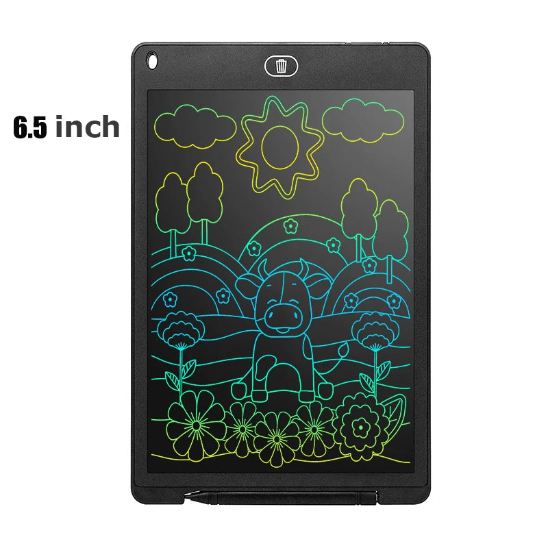 Kreatives 6,5 LCD Schreibtablet – bunt, umweltfreundlich - pädagogisch ideal