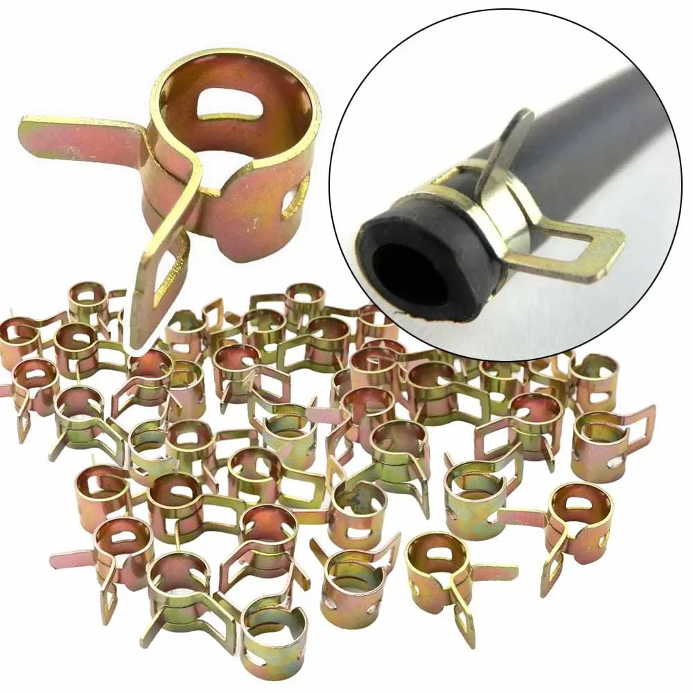 8mm Feder Schlauchklemmen für Kraftstoff, Wasser, Luft – Mengenwahl