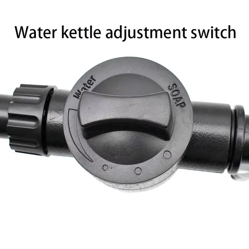 Effiziente Garten-Wasserpistole mit variablen Strahlen - 100ml Schaumtopf