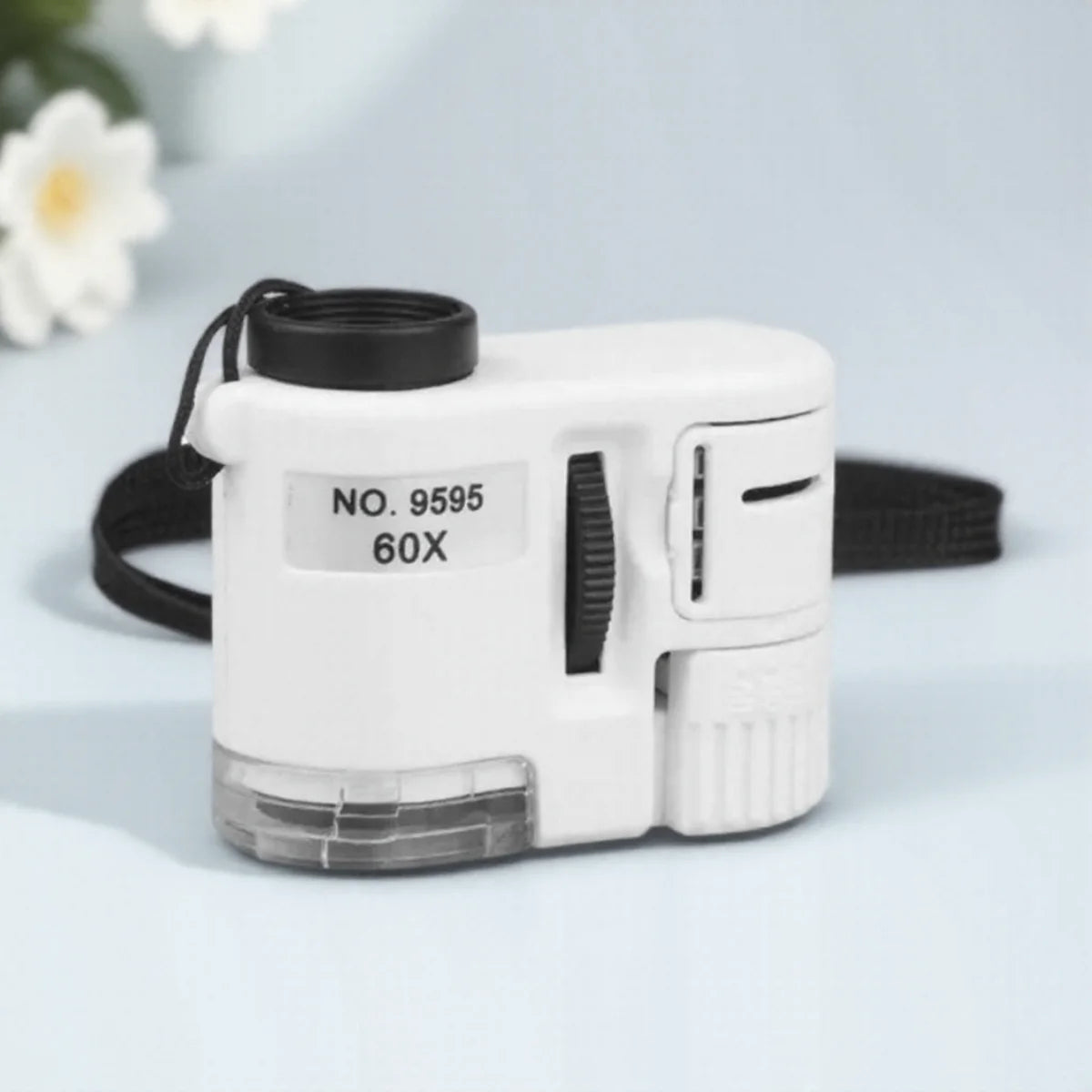 Handheld 60X Lupe Taschenmikroskop mit LED für Präzisionsarbeiten