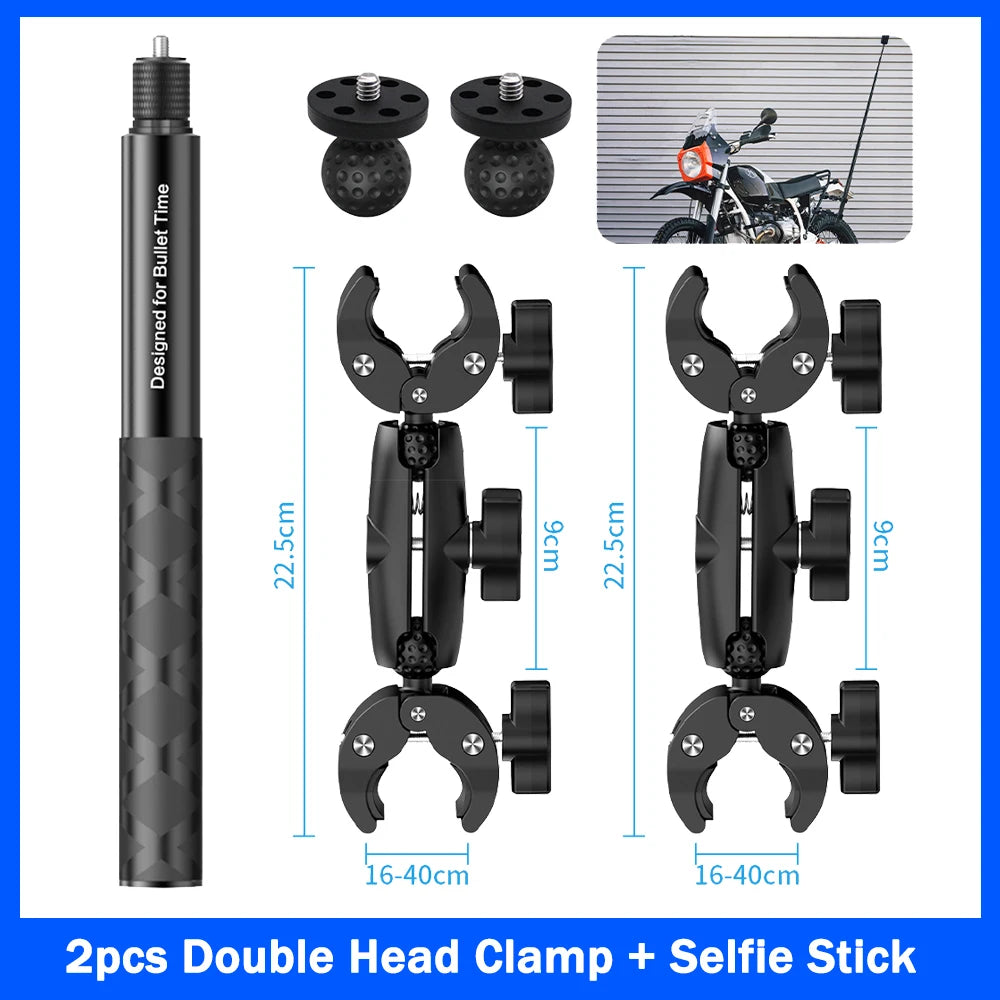 Praktischer Motorradhalter für Action Kameras