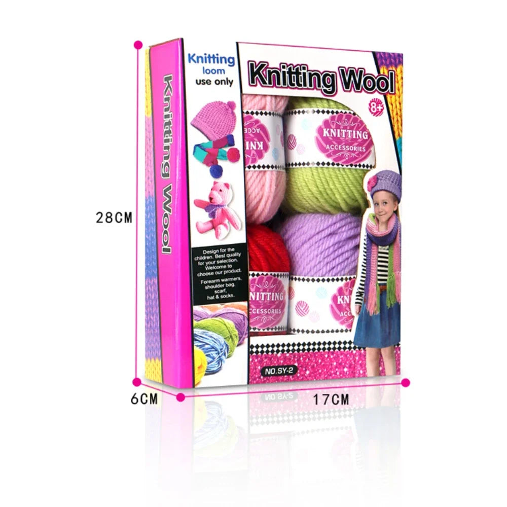 Schnell - Einfach Stricken: Automatische 22-Nadel Strickmaschine mit Zubehör