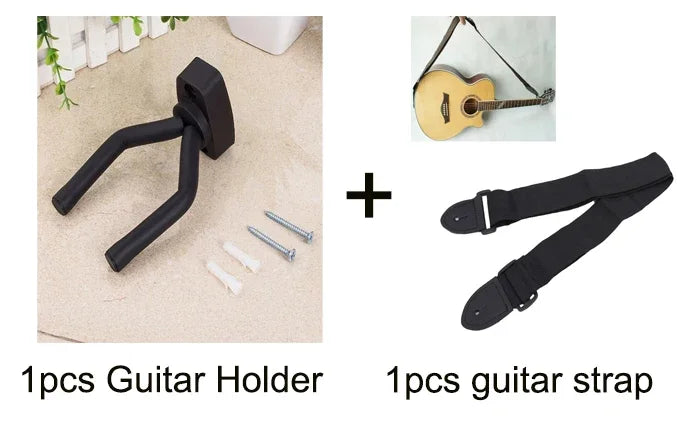 Gitarren Wandhalterung ABS Halter für sichere Instrumentenpräsentation