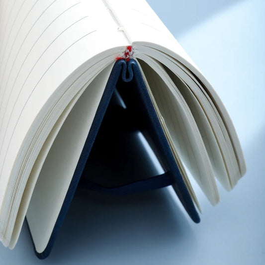 Tragbares Business-Notizbuch A6 mit PU-Ledereinband und 192 Seiten