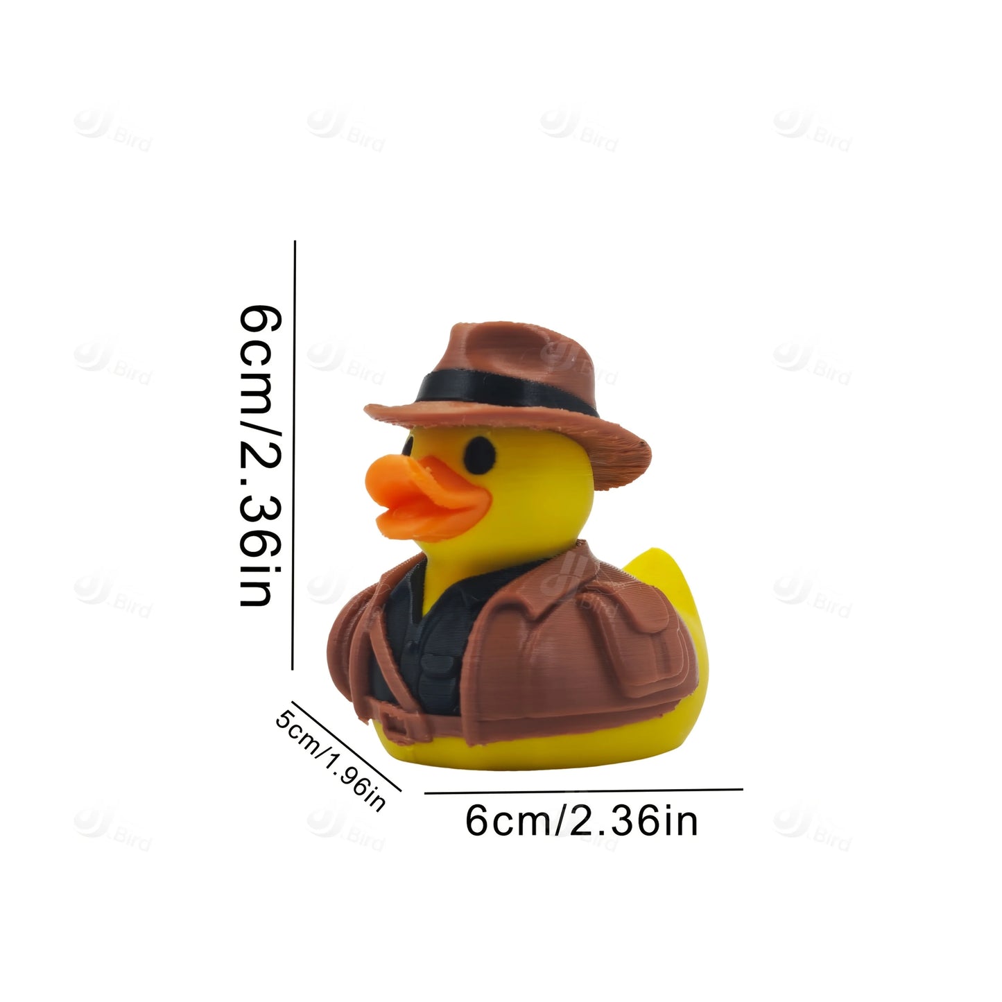 Kreative Raumdekoration mit Entenornamenten aus Kunststoff