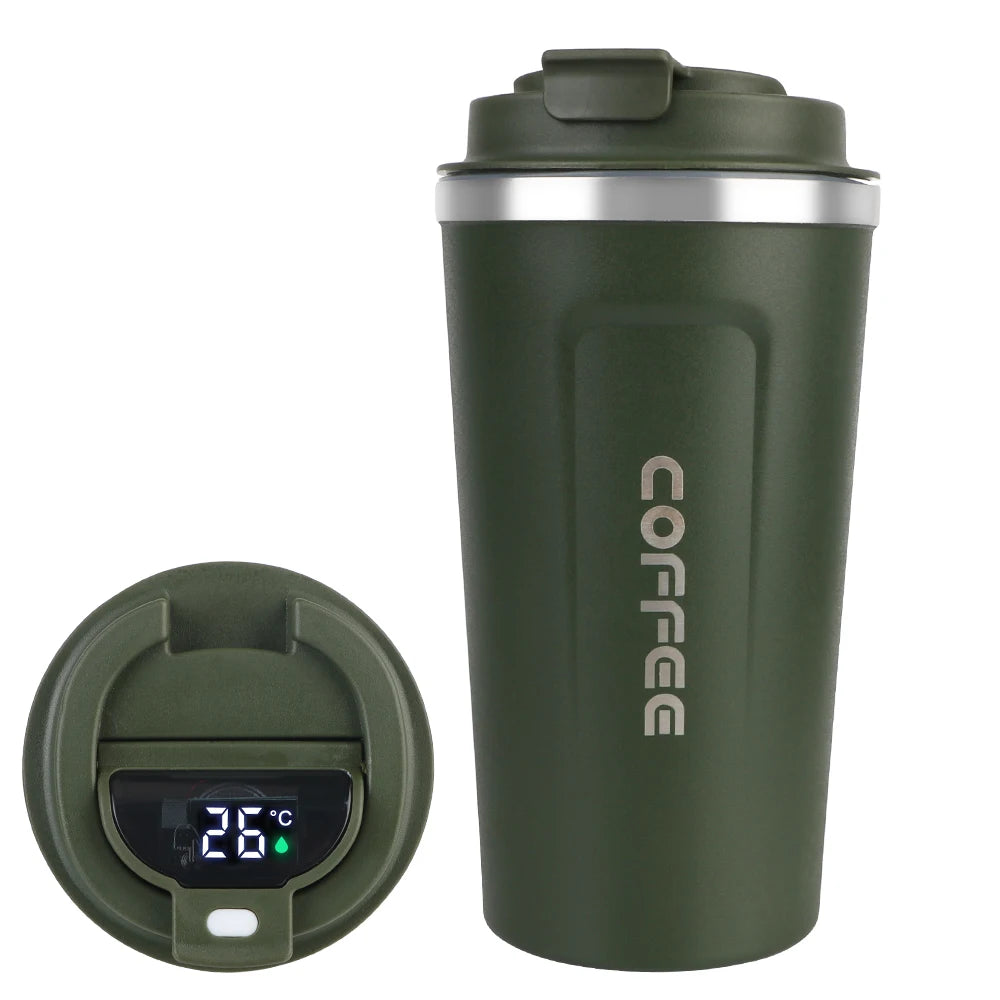 Isolierter Edelstahl Thermobecher 380ml oder 510ml