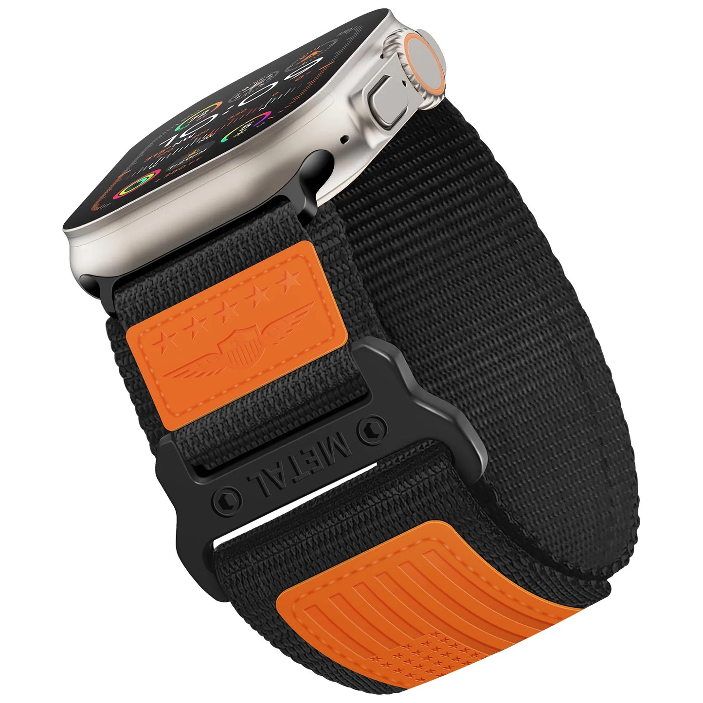 Sportliches Nylonarmband für Smartwatches in verschiedenen Größen