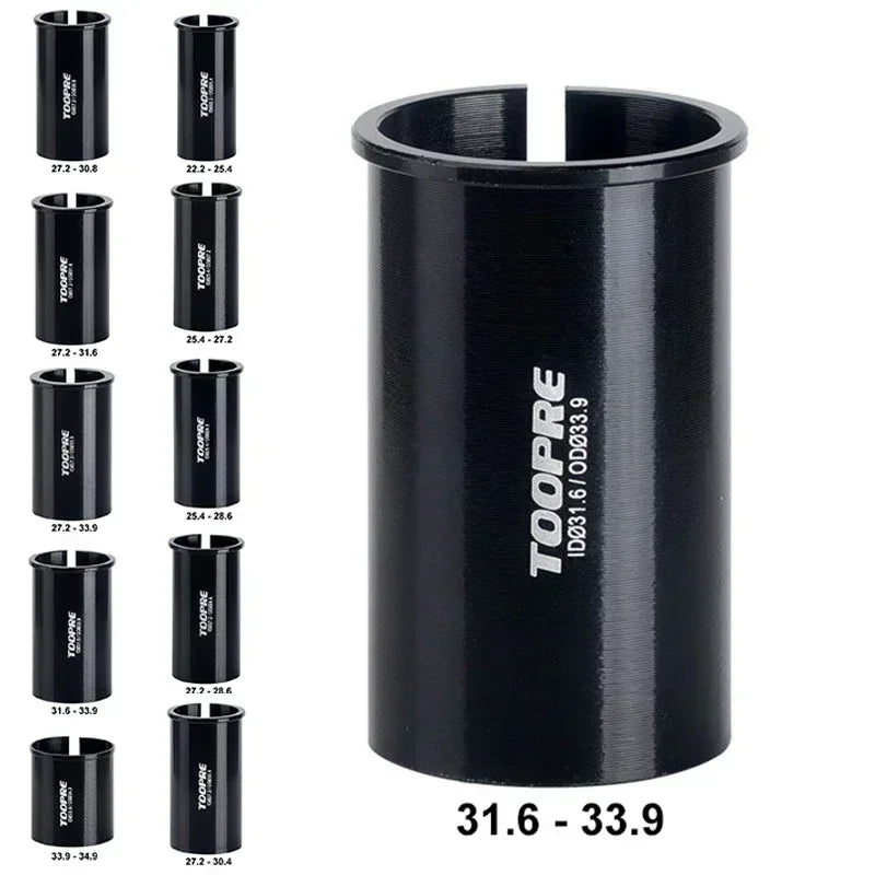 Passgenau & leicht: MTB Sattelstützen Adapter Alu 22,2–33,9 mm für perfekten Sitz
