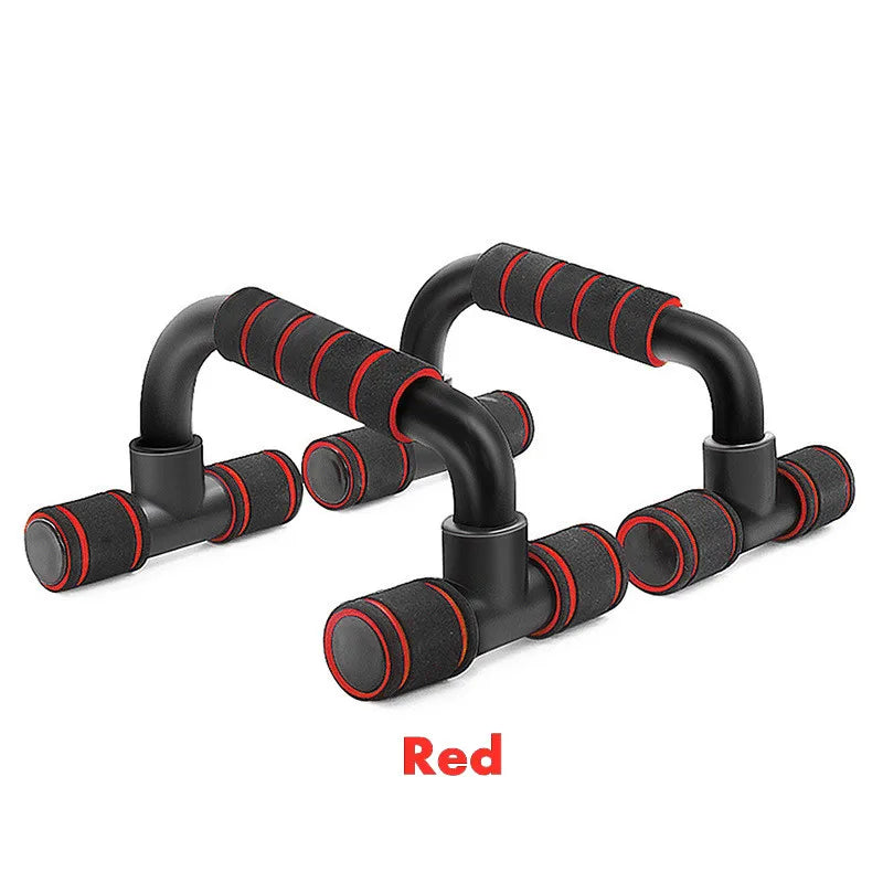 U-förmige Push-up Bars – Gelenkschonend - rutschfest, 1 Paar bunt, mobil