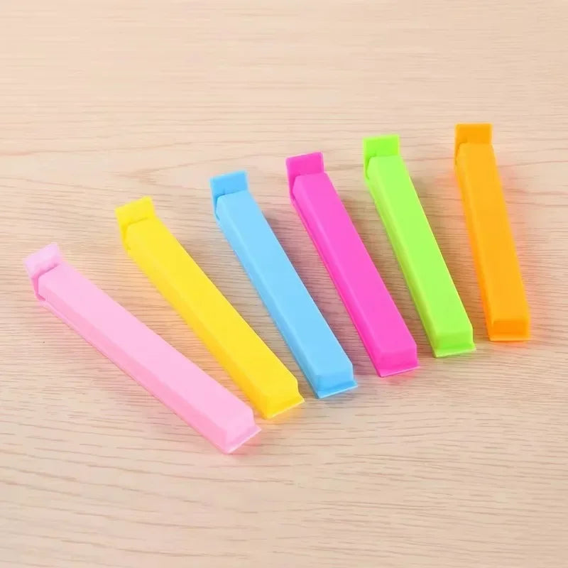 Lebensmittel Clips 10/20er Set – Frisch - Sicher Verschließen in Bunt