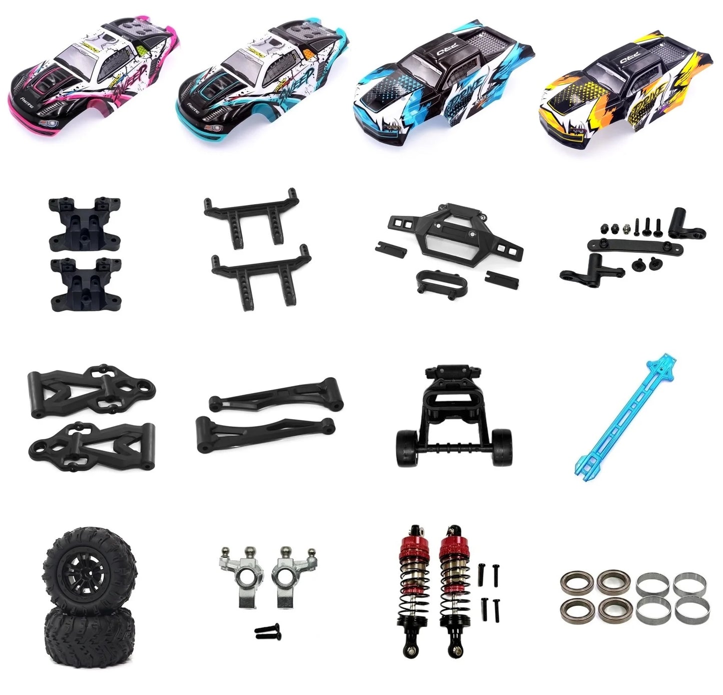 RC Auto Ersatzteile für SCY 16101 16102 16103 PRO
