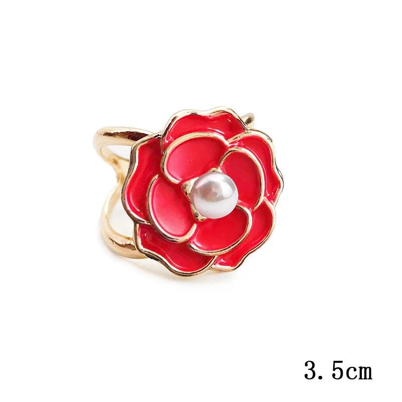 Elegante Perlen-Schal Schnalle – Multifunktionales Accessoire für Damen aus Eisen