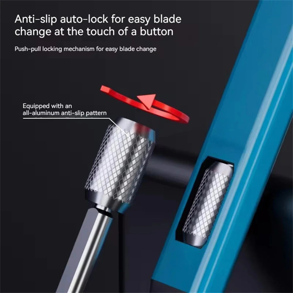 Rutschfestes Präzisionsmesser Set für Feinmechanik - Hobby – Inkl. 5 Klingen