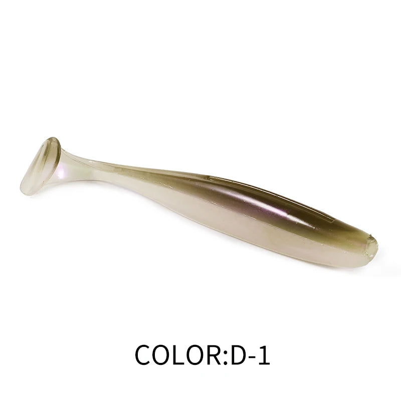 Weicher Angelköder 50 75 100 mm Set für Hecht - Süßwasserfischen