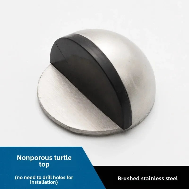 Schildkrötenform Türstopper bohrenfrei – Gummi Schutz für Bad & Glas