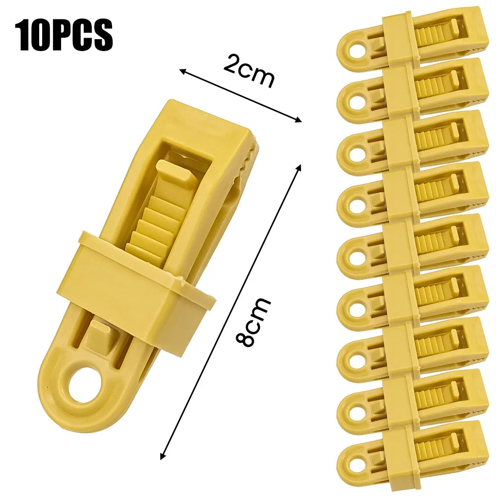 Markisen Seil Klemme Plane Clip Zelt Clip Wiederverwendbar 10 oder 20 Stück