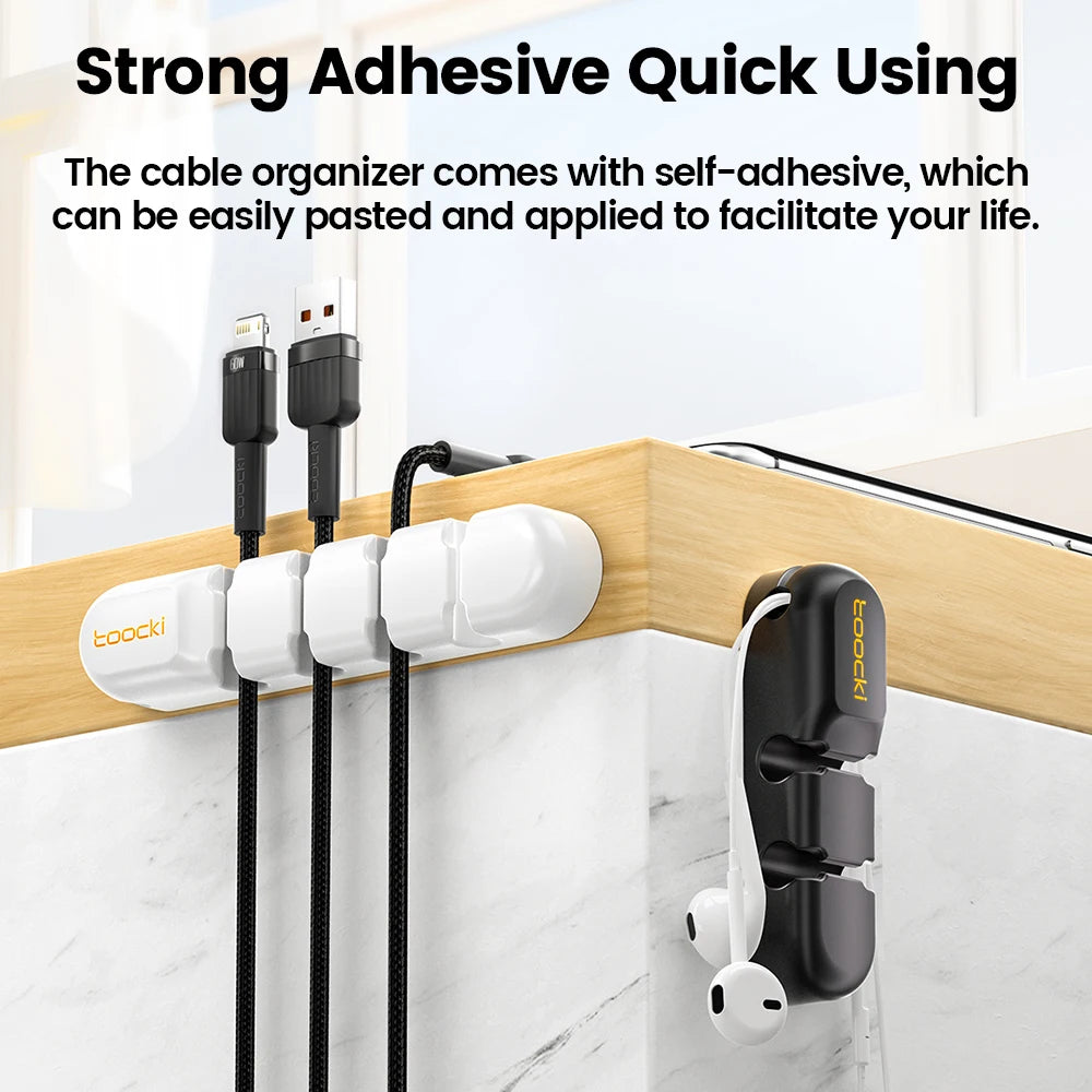 Flexibler Kabel-Organizer mit 3 5 und 7 Löchern für effektives Kabelmanagement