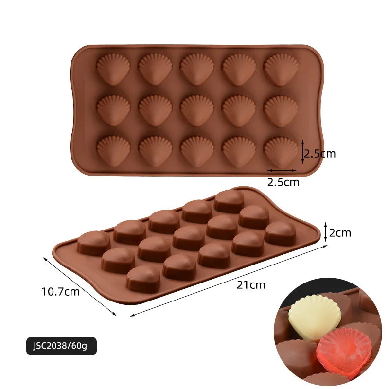 Flexible Silikon Kuchenform für Süßwaren Backen – Antihaft - Umweltfreundlich
