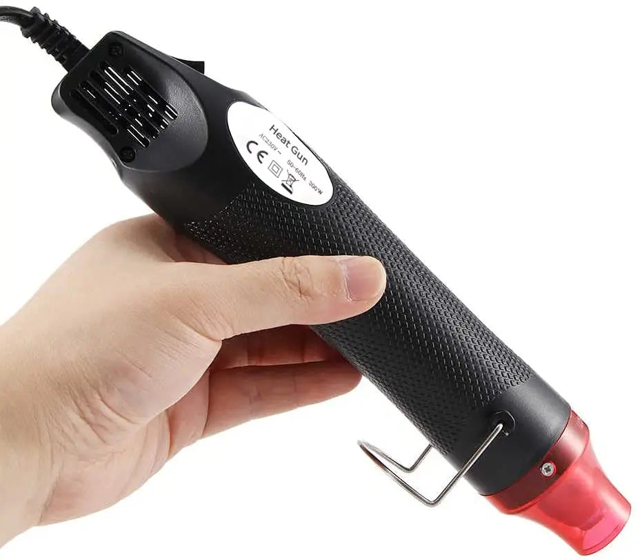 1000-teiliges Schrumpf-Löt-Set mit 300W Heißluftpistole – wasserdicht - robust