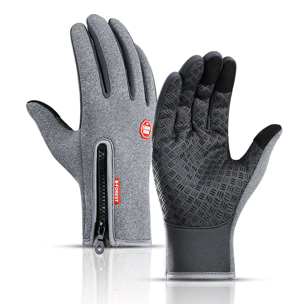 Winterwarme Touchscreen-Handschuhe Unisex – Spritzwassergeschützt - Rutschfest