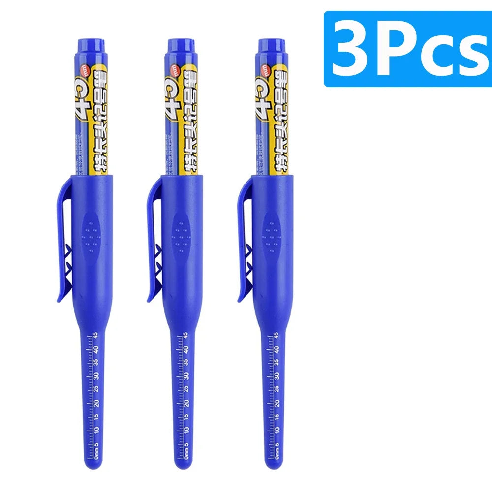 45mm langlebiger Tiefloch Marker Stift für präzise Holz- und Metallmarkierung