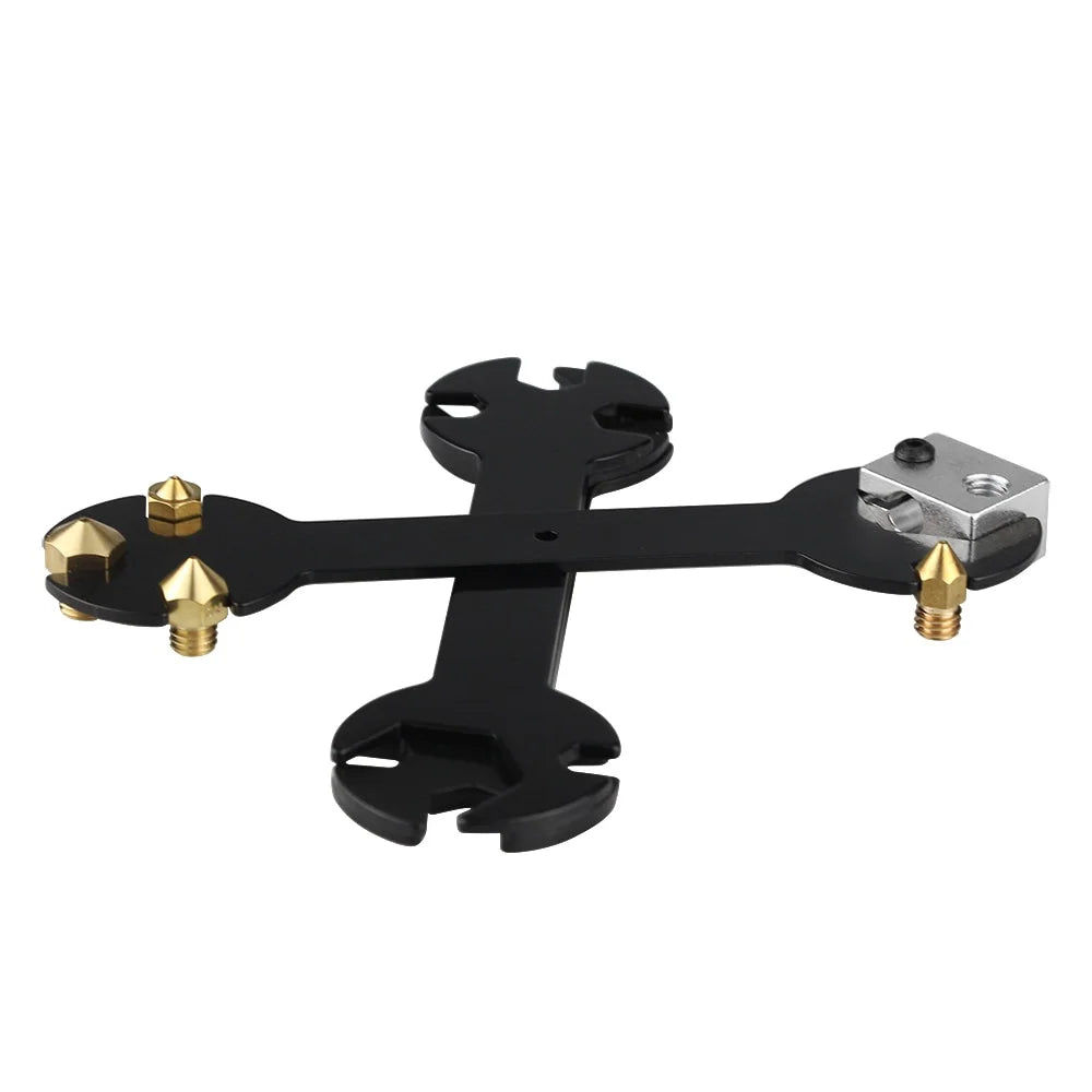 Robuster Edelstahl Drehschlüssel 5-in-1 Düse Werkzeug 6-20mm