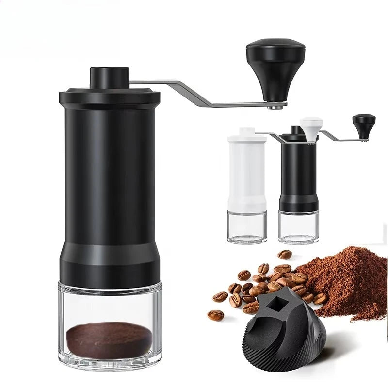 Professionelle manuelle Kaffeemühle mit verstellbarem Keramikmahlgrad